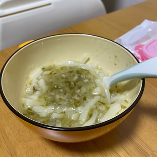 幼児食　野菜あんかけうどん